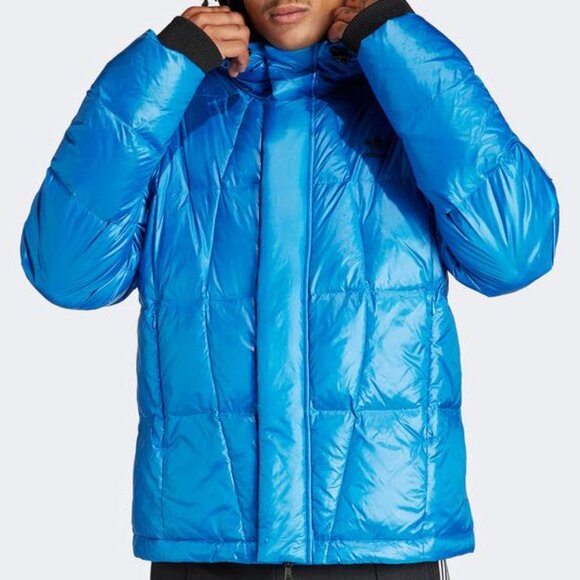 Adidas Light Originals Jacket | Synthetic Leather | 2000s Style - Picture 1 of 3